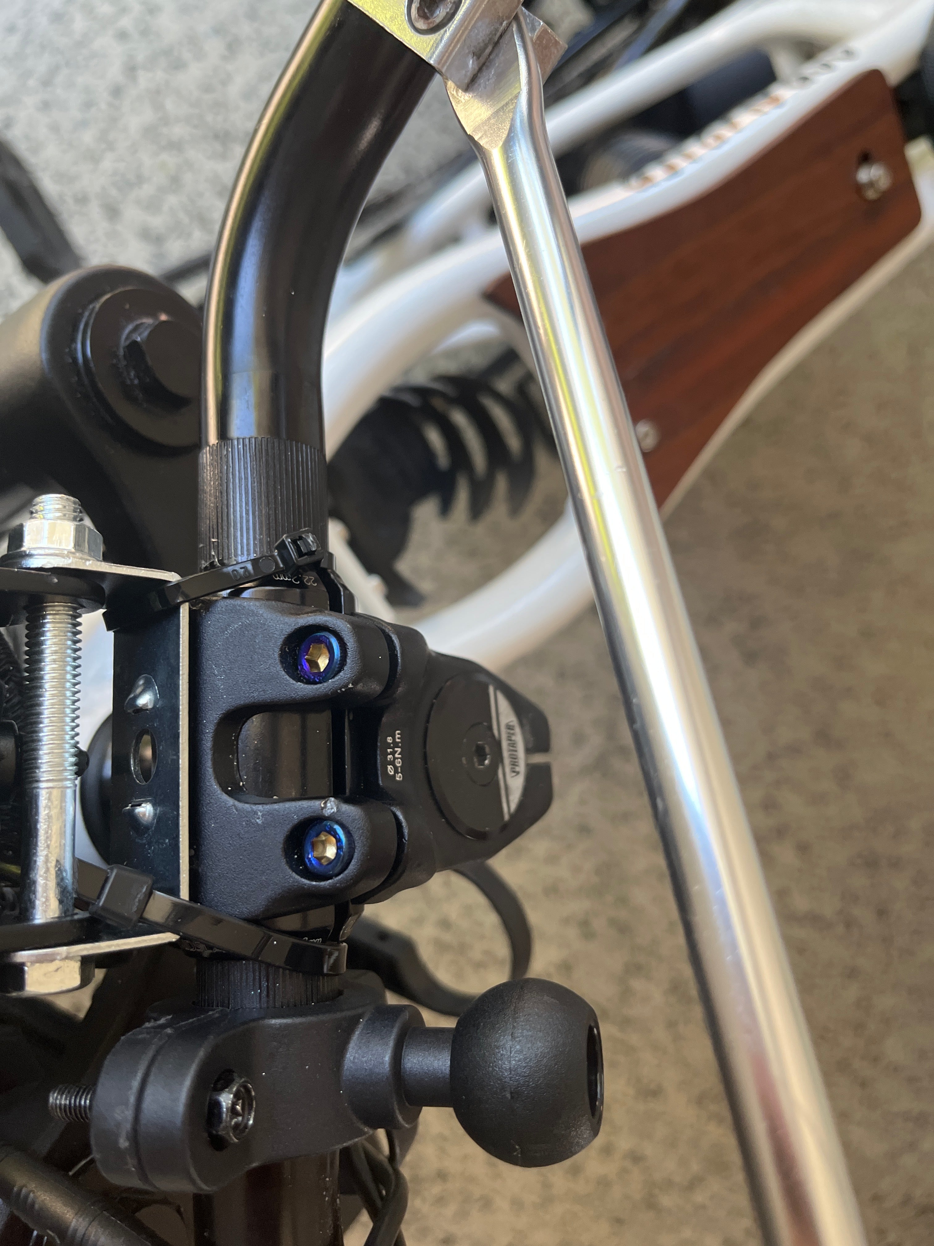 Titanium bolts (stem)